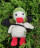 Knitted toy &quot;Battle Goose&quot;