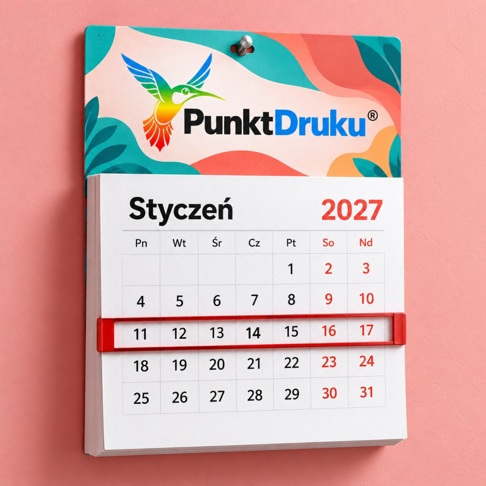 Kalendarz jednodzielny 2027